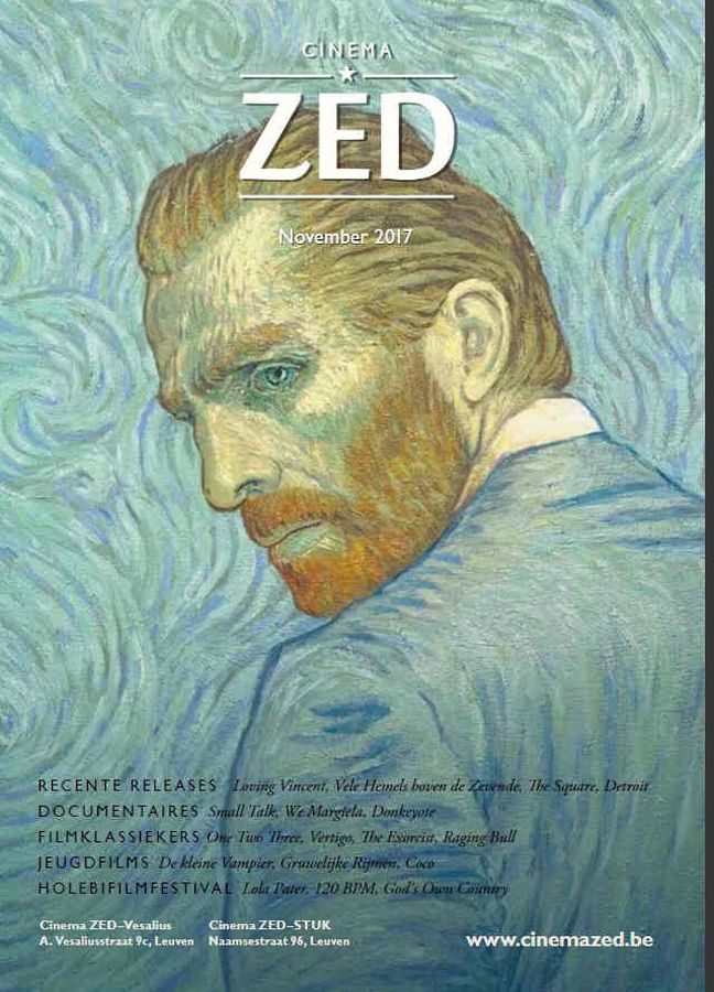 CINEMA ZED magazine side cover  November 2017
