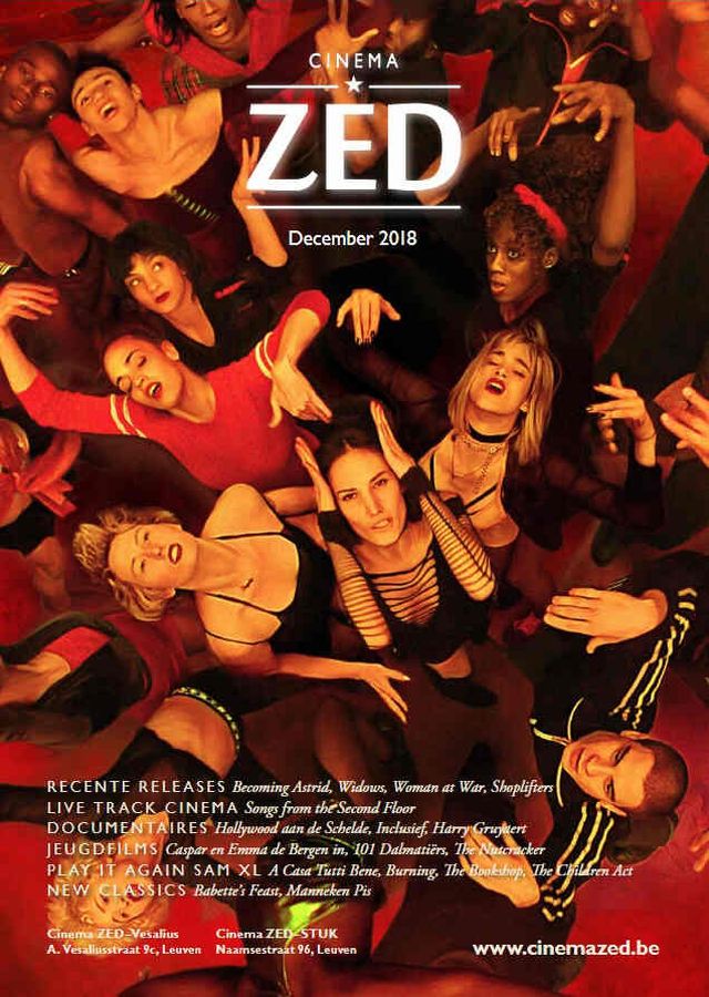 CINEMA ZED magazine side cover  December 2018