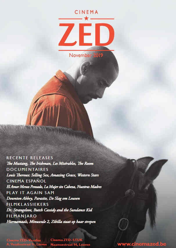 CINEMA ZED magazine side cover  November 2019