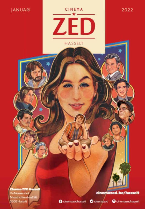 CINEMA ZED magazine side cover  January 2022