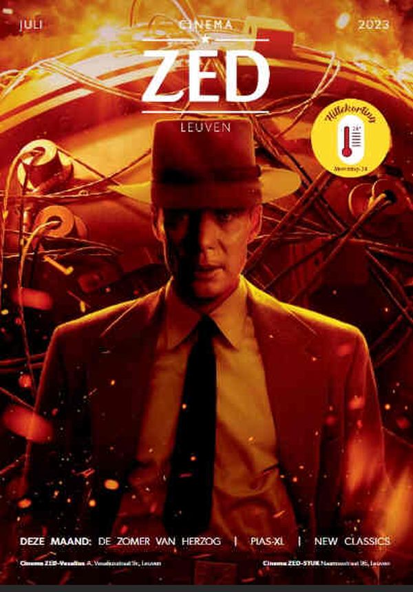 CINEMA ZED magazine side cover  July 2023