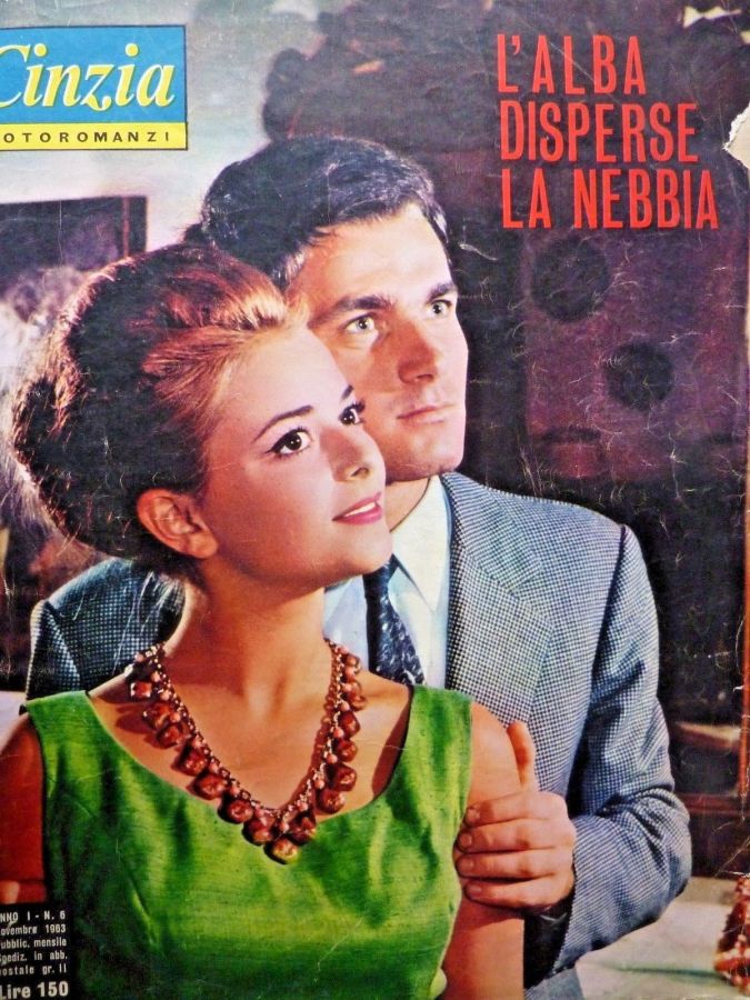CINZIA FOTOROMANZI magazine side cover Issue 6  November 1963