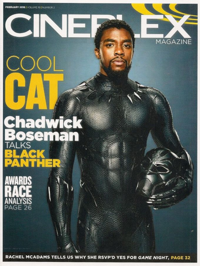 CINEPLEX magazine side cover  February 2018