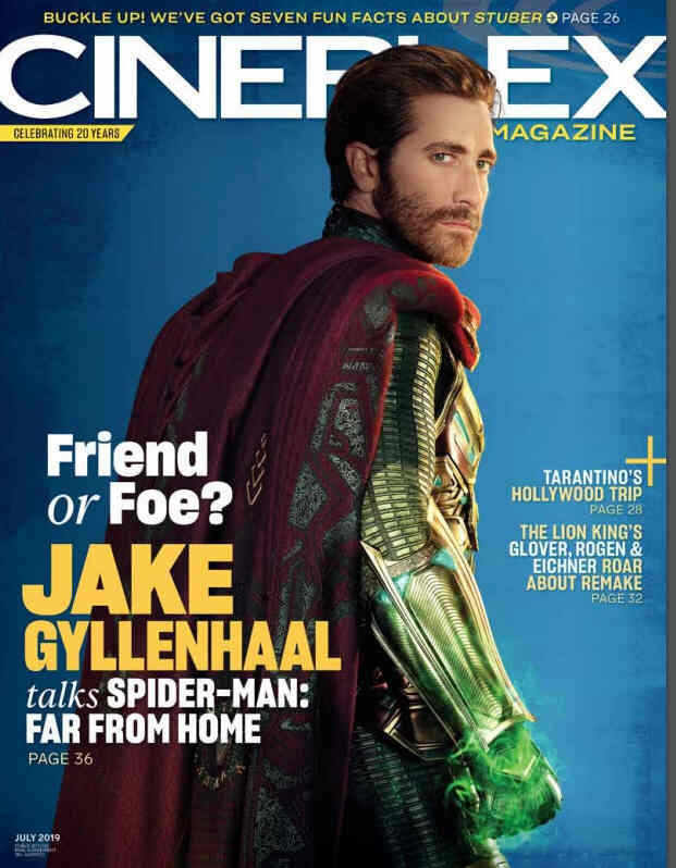 CINEPLEX magazine side cover  July 2019