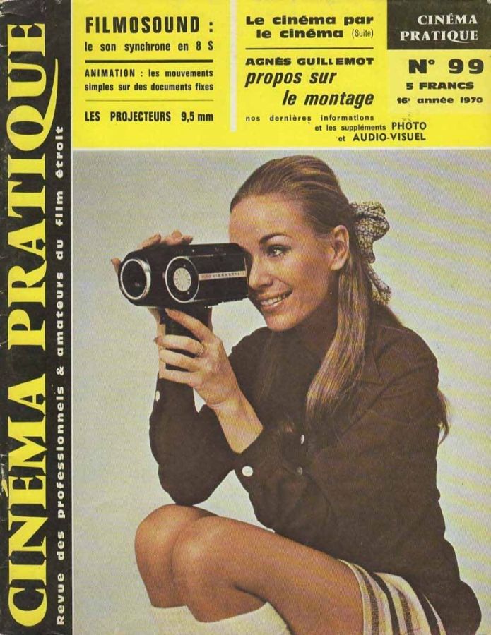 CINEMA PRATIQUE magazine side cover Issue 99   1970