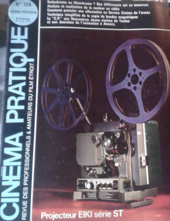 CINEMA PRATIQUE magazine side cover Issue 126   1973