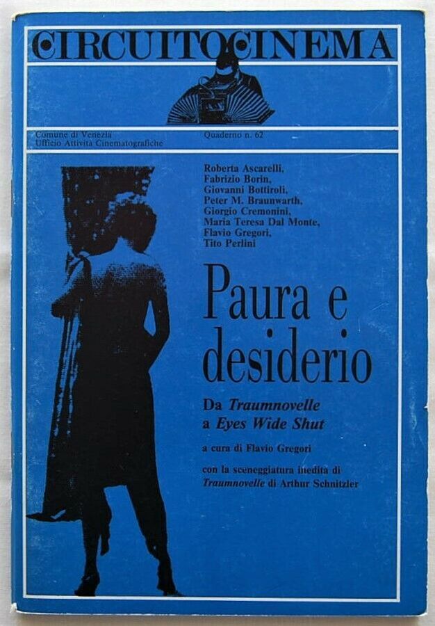 CIRCUITO CINEMA magazine side cover Issue 62   2000