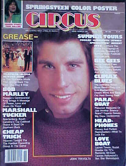 CIRCUS WEEKLY magazine side cover 6 July 1978