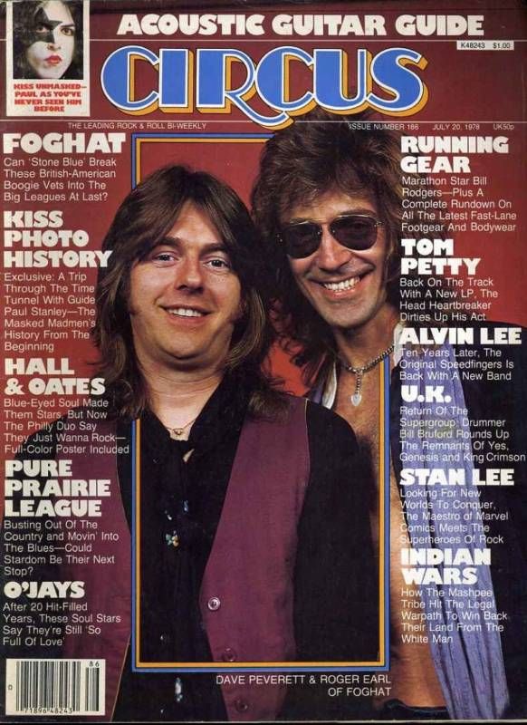 CIRCUS WEEKLY magazine side cover 20 July 1978