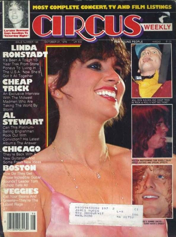 CIRCUS WEEKLY magazine side cover 31 October 1978