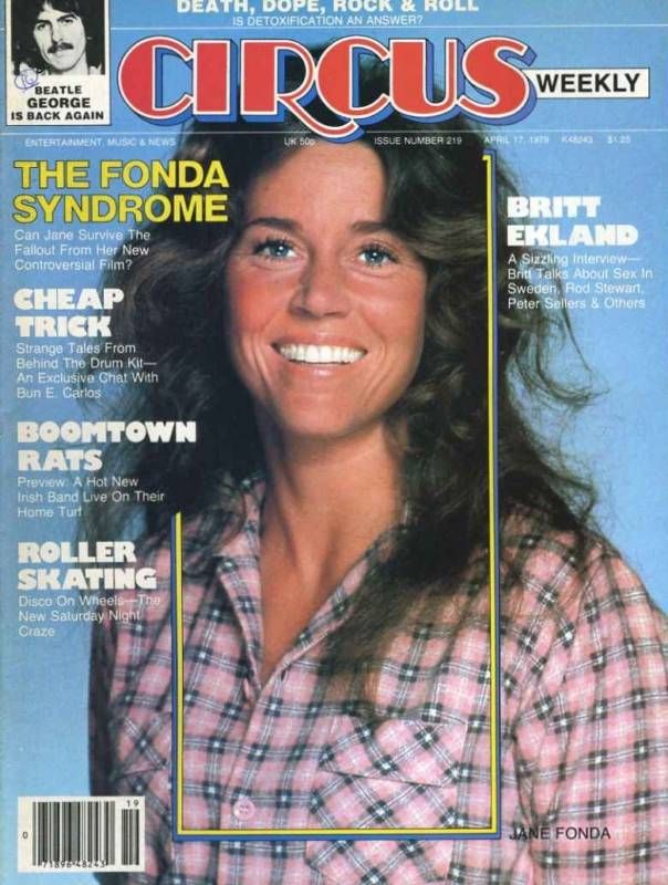 CIRCUS WEEKLY magazine side cover 17 April 1979