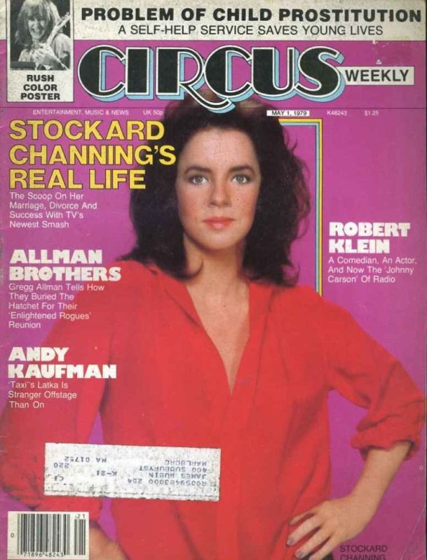 CIRCUS WEEKLY magazine side cover 1 May 1979