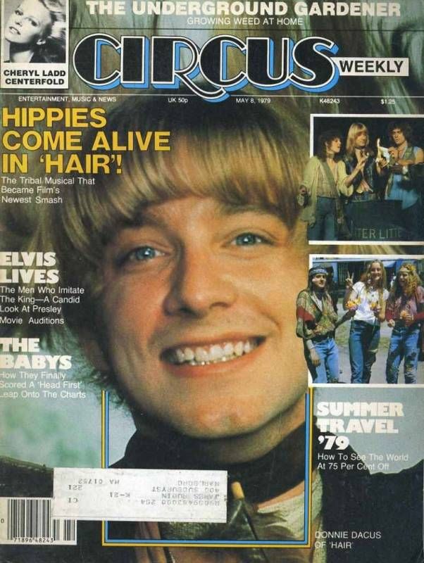 CIRCUS WEEKLY magazine side cover 8 May 1979