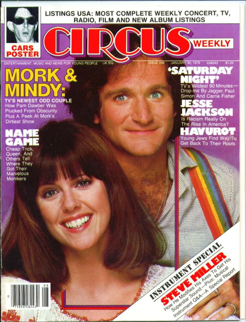 CIRCUS WEEKLY magazine side cover 30 January 1979