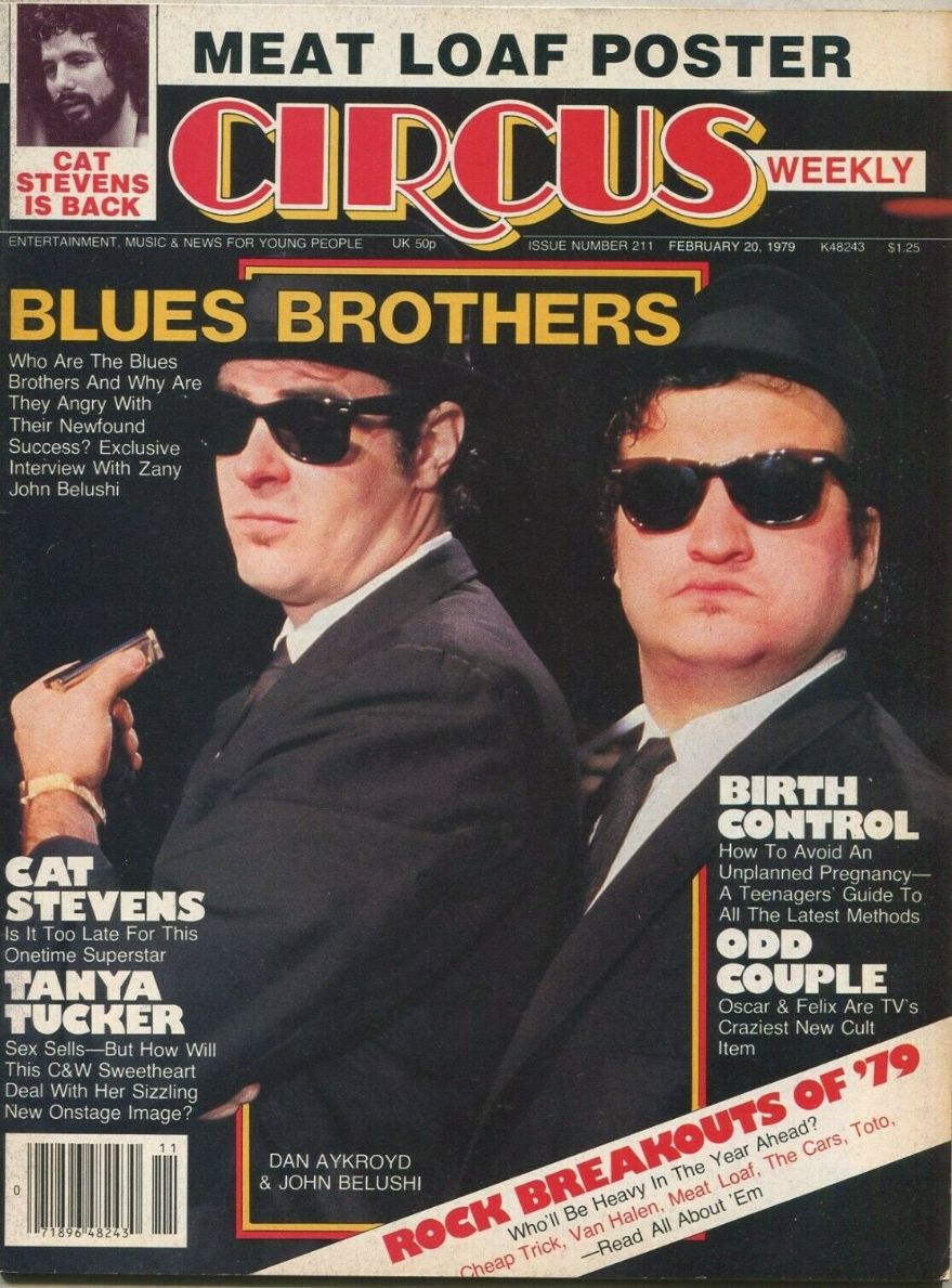CIRCUS WEEKLY magazine side cover Issue 211 20 February 1979