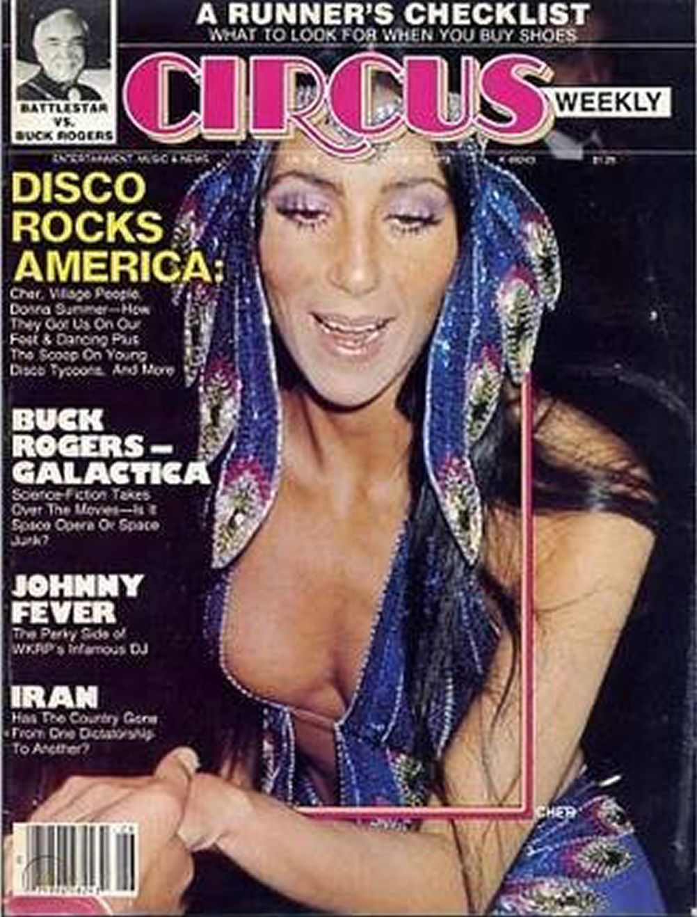 CIRCUS WEEKLY magazine side cover 26 June 1979