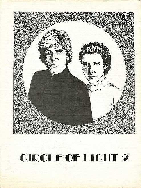 CIRCLE OF LIGHT magazine side cover Issue 2 May 1985