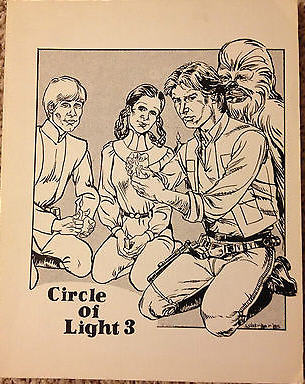 CIRCLE OF LIGHT magazine side cover Issue 3 May 1986
