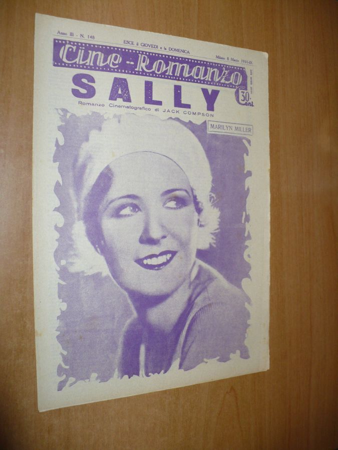CINE ROMANZO magazine side cover Issue 148 8 March 1931