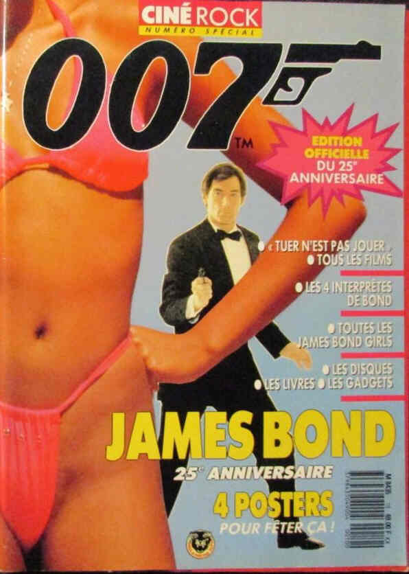 CINE-ROCK magazine side cover Issue 10   1988