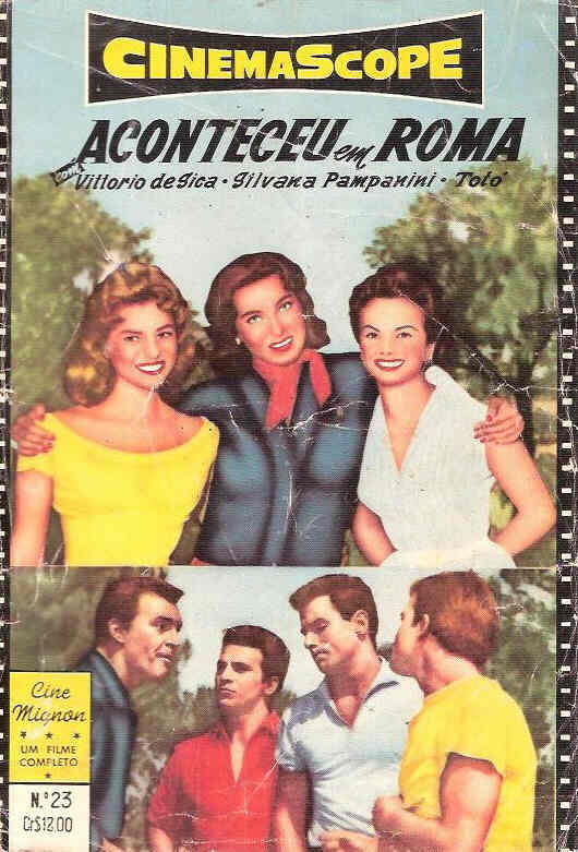 CINE MIGNON magazine side cover Issue 23  1960