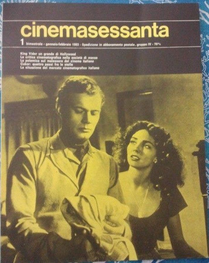 CINEMASESSANTA magazine side cover Issue 149  January/February 1983