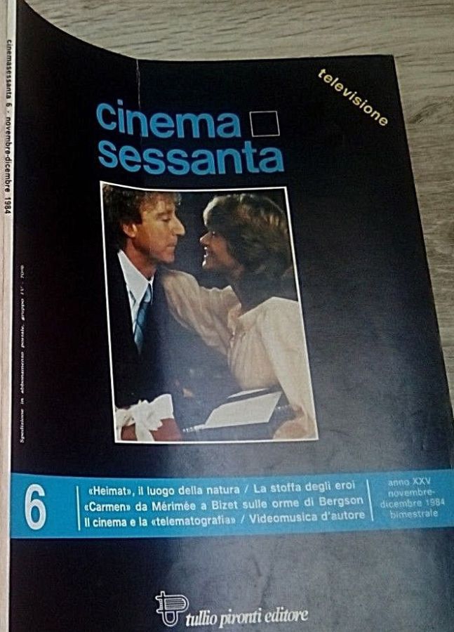 CINEMASESSANTA magazine side cover Issue 160  November/December 1984