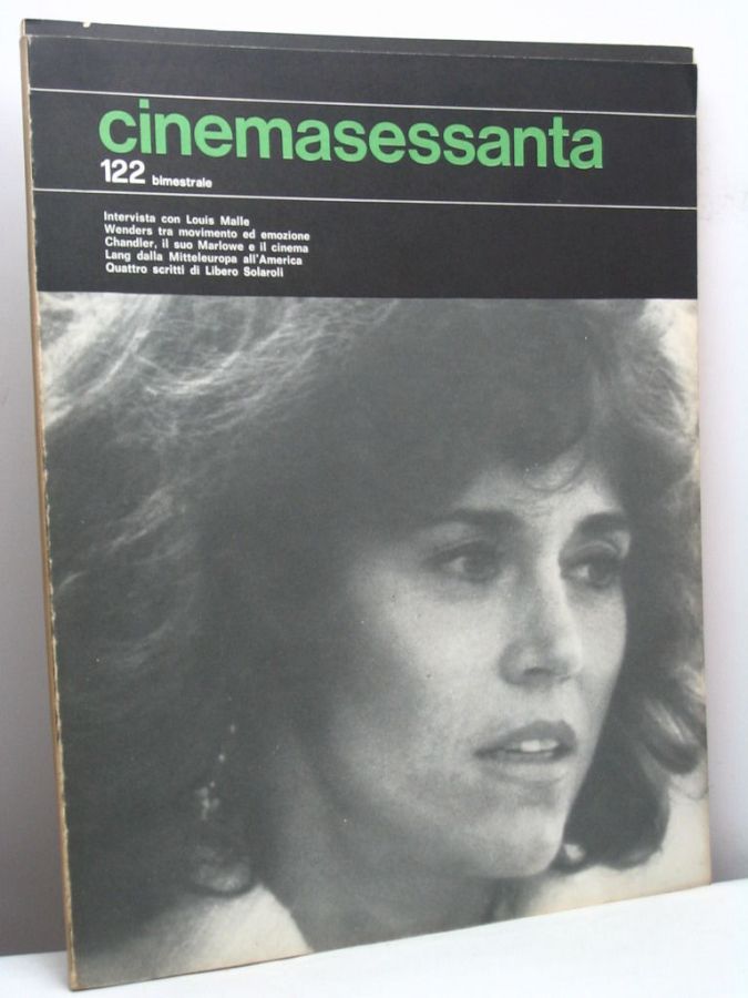 CINEMASESSANTA magazine side cover Issue 122  July/August 1978
