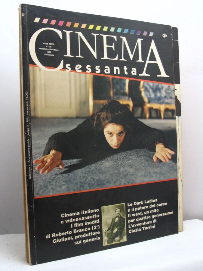 CINEMASESSANTA magazine side cover Issue 207-8  September/December 1992