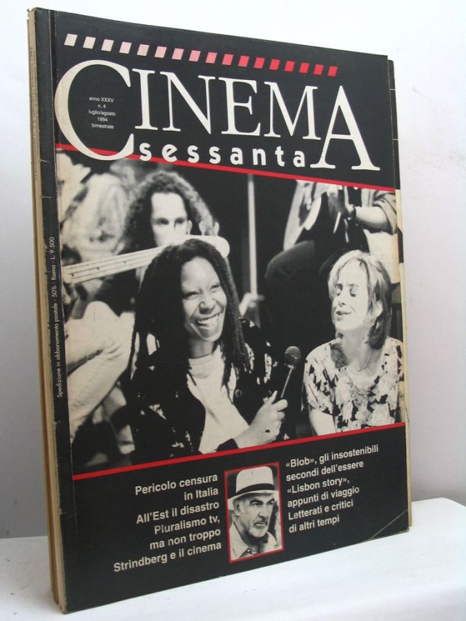 CINEMASESSANTA magazine side cover Issue 218  July 1994