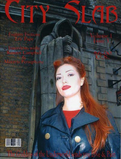 CITY SLAB magazine side cover Issue 3  2003