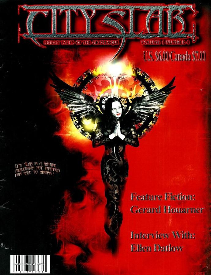 CITY SLAB magazine side cover Issue 4  2004