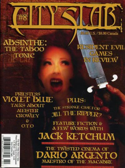 CITY SLAB magazine side cover Issue 8  2006