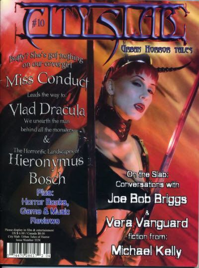 CITY SLAB magazine side cover Issue 10  2007
