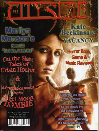 CITY SLAB magazine side cover Issue 11  2007