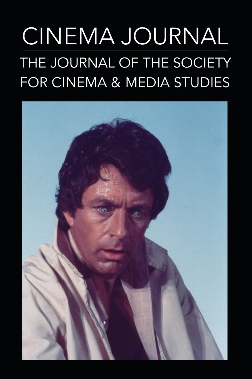 CINEMA JOURNAL magazine side cover Issue 205  Vol 52 # 1  2012