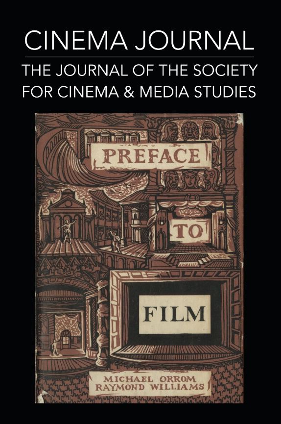 CINEMA JOURNAL magazine side cover Issue 207 Vol52 #3 2013