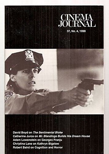CINEMA JOURNAL magazine side cover Issue 148  Vol 37 No  4 Summer 1998