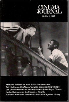 CINEMA JOURNAL magazine side cover Issue 149  Vol 38 No  1 Fall 1998
