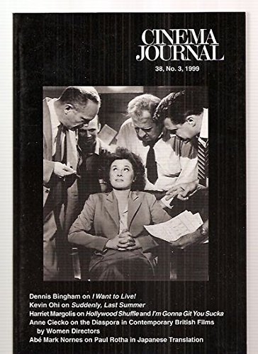 CINEMA JOURNAL magazine side cover Issue 151  Vol 38 No  3 Spring 1999