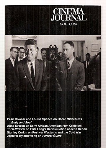 CINEMA JOURNAL magazine side cover Issue 155  Vol 39 # 3 Spring 2000