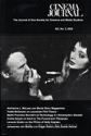 CINEMA JOURNAL magazine side cover Issue 167  Vol 42 # 3 Spring 2003
