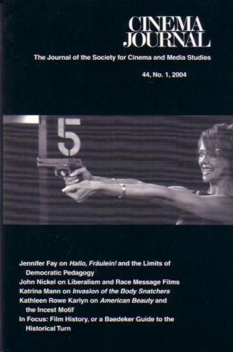 CINEMA JOURNAL magazine side cover Issue 173  Vol 44 # 1  2004