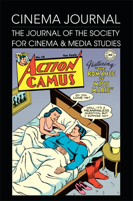 CINEMA JOURNAL magazine side cover Issue 199  Vol50#3 Spring 2011