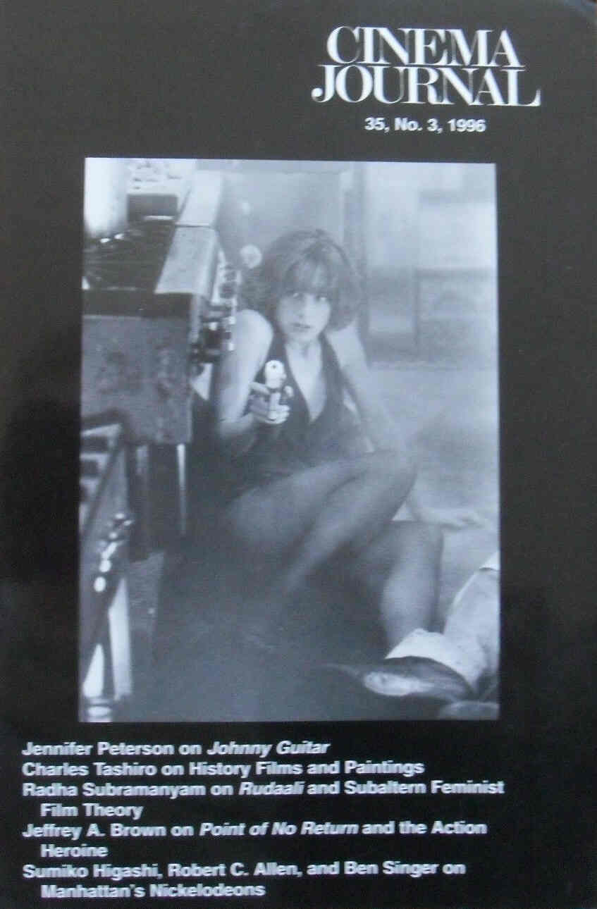 CINEMA JOURNAL magazine side cover  Vol 35 #3  1996