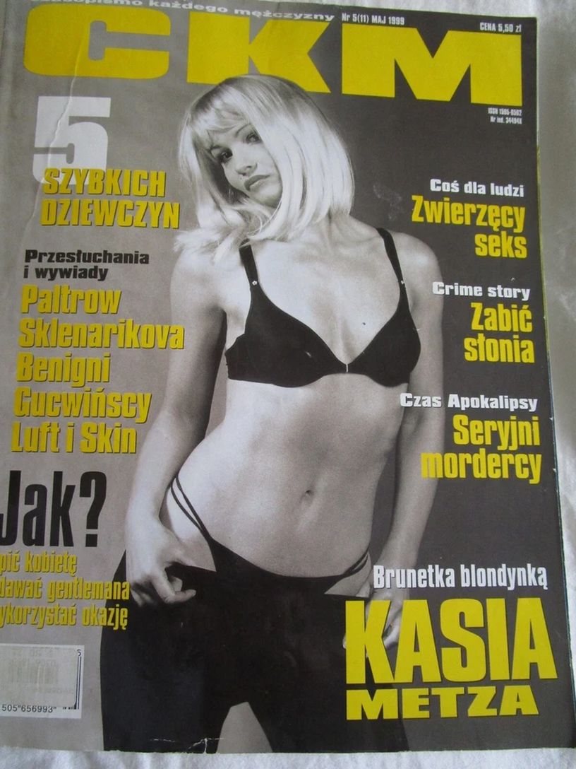 CKM POLAND magazine side cover  May 1999