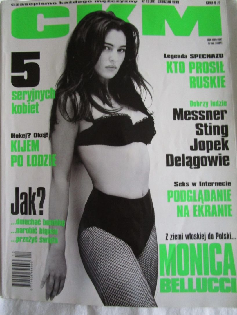 CKM POLAND magazine side cover  December 1999