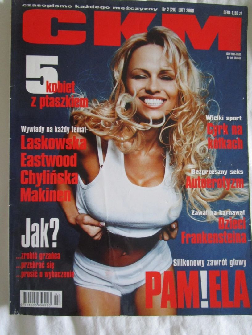 CKM POLAND magazine side cover  February 2000