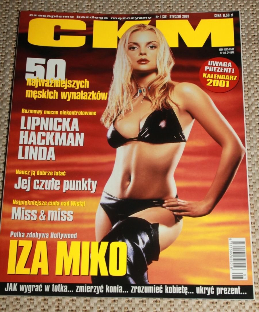 CKM POLAND magazine side cover  January 2001