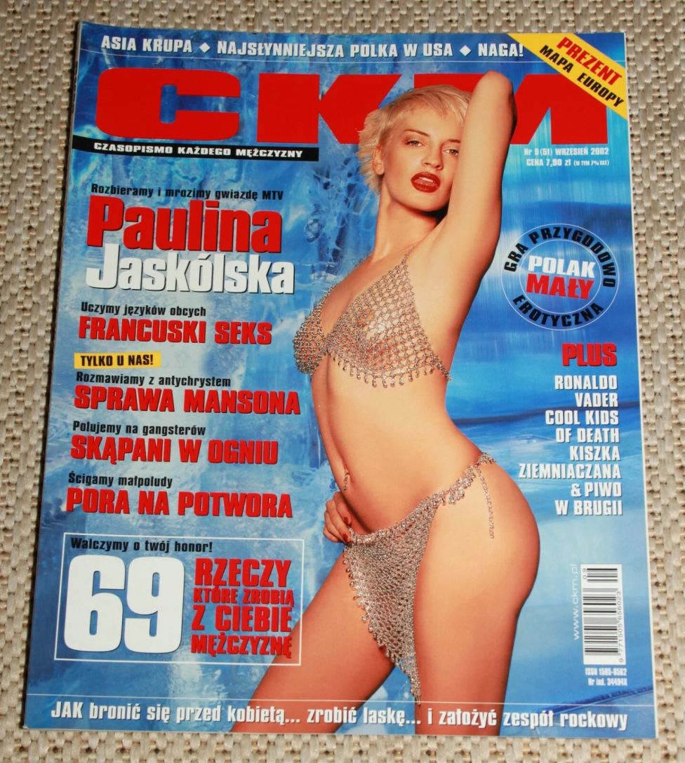 CKM POLAND magazine side cover  September 2002